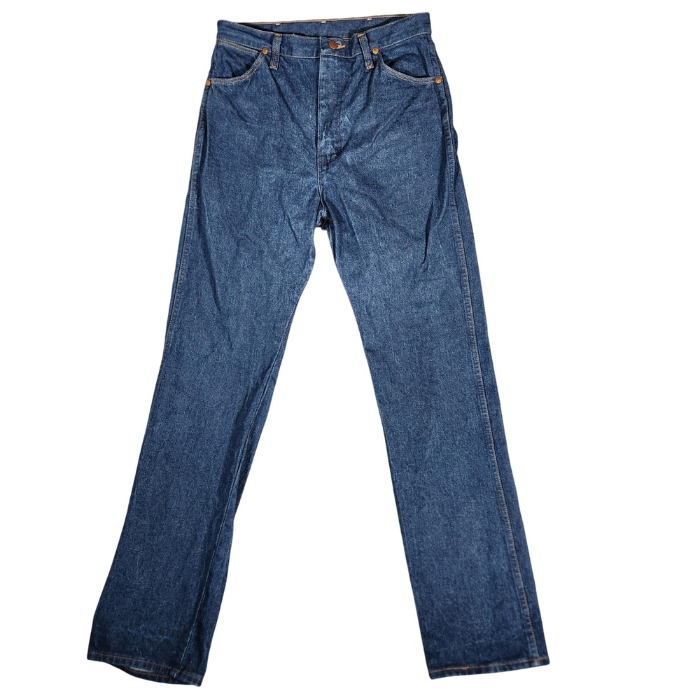 Vintage Wrangler Jeans Women's 13X34 Blue Denim High Rise Bootcut 13MWZG